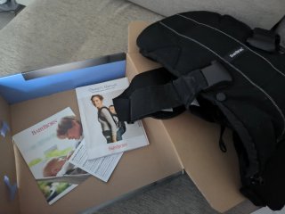 Mochila Portabebés Babybjörn Negra