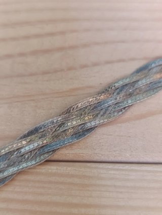 Pulsera Plata 925 Trenzada