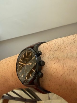 Reloj Fossil Negro y Marrón