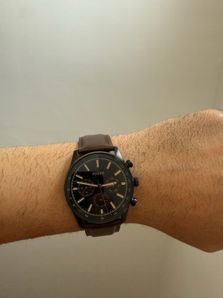 Reloj Fossil Negro y Marrón