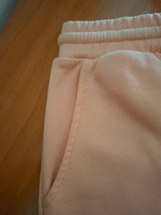 Pantalón corto chándal naranja