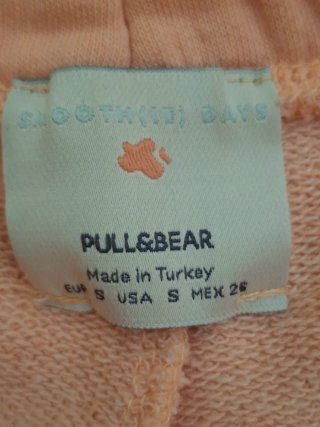 Pantalón corto chándal naranja