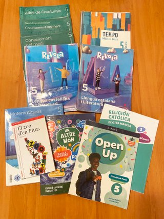 Libros 5to primaria SAFA Horta