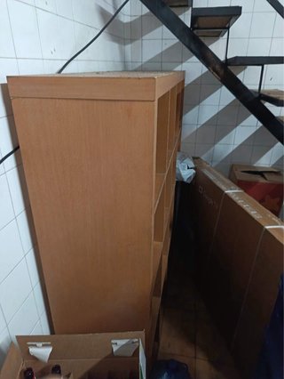 Estantería modular de madera