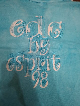 Maglia EDC blu e bianca