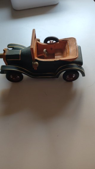 Coche Madera Vintage Estilo Ford T Colección