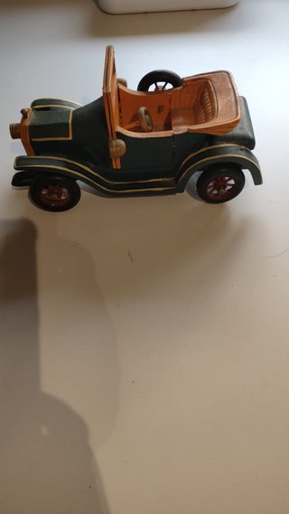 Coche Madera Vintage Estilo Ford T Colección