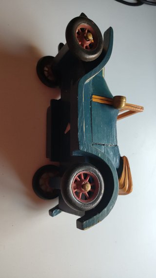 Coche Madera Vintage Estilo Ford T Colección
