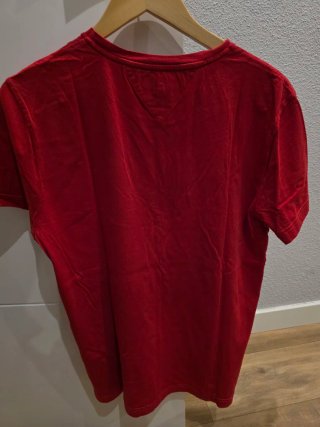 Camiseta Tommy Hilfiger Roja Talla L
