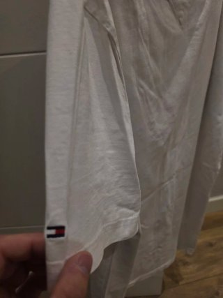 Camiseta Tommy Hilfiger Blanca Talla L