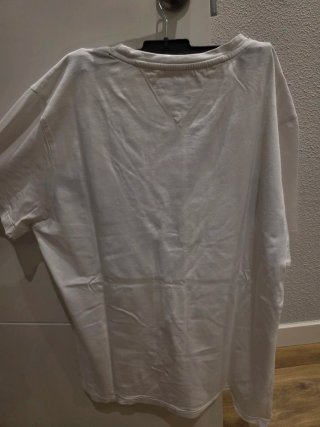 Camiseta Tommy Hilfiger Blanca Talla L