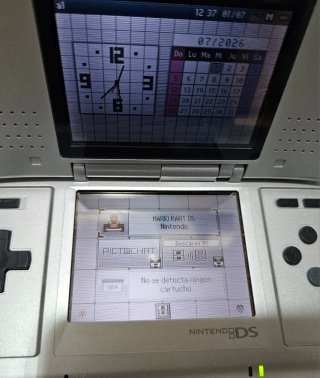 Nintendo DS Fat Plata con Cargador