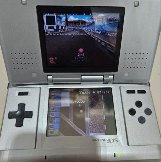 Nintendo DS Fat Plata con Cargador