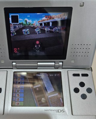 Nintendo DS Fat Plata con Cargador