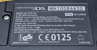 Nintendo DS Fat Plata con Cargador