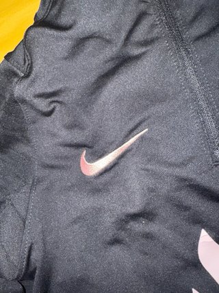 Sudadera Entrenamiento PSG Nike Negra y Rosa