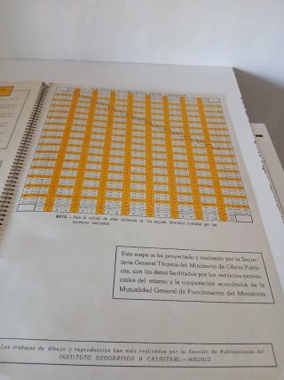 ESPAÑA MAPA OFICIAL DE CARRETERAS.2 EDICIÓN 1959