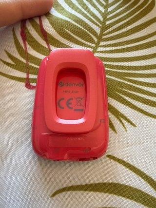 Reproductor MP3 Denver MPS-316R 16GB Rojo