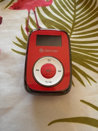Reproductor MP3 Denver MPS-316R 16GB Rojo