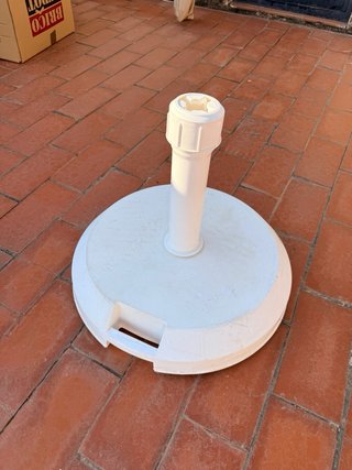 Sombrilla de paja para terraza