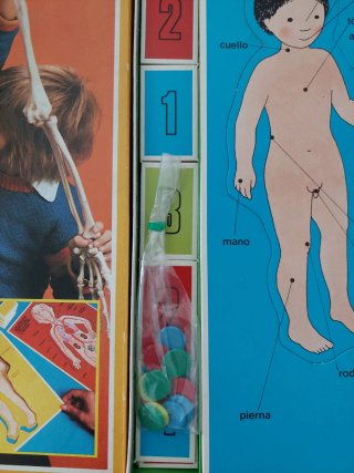 Juego de Anatomía Educa Años 80