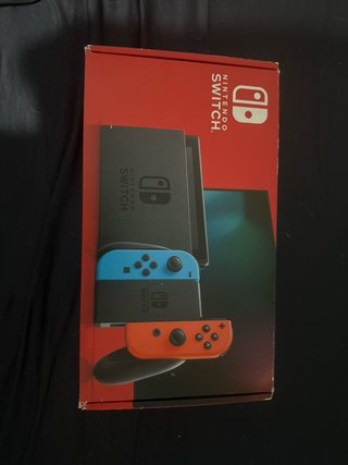 Nintendo Switch Rojo/Azul Original con Caja