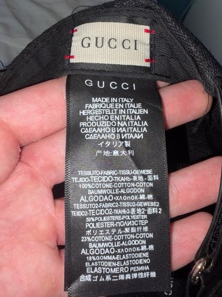 Cappello Gucci nero