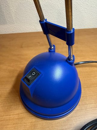 Lámpara Escritorio Azul  Ajustable y extensible