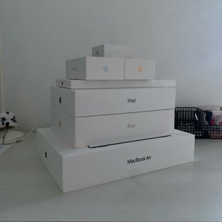 Lote Cajas Apple iPhone, iPad, MacBook Air