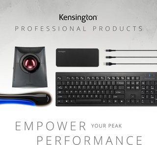 Kensington K72080WW ratón ergonómico inalámbrico