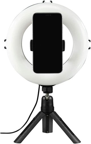 Hama Trípode Aro Luz Smartphone