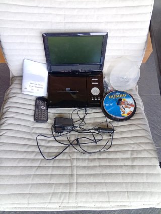DVD Portátil Sunstech DVB-T