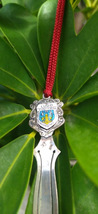 Marcapáginas de plata