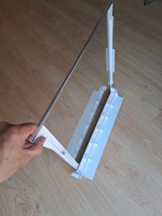 Bandeja cristal Bosch + raíl desagüe