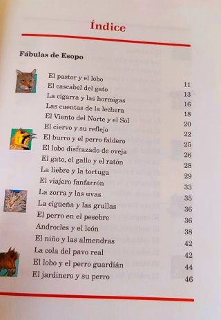 Fábulas de Esopo Vicens Vives