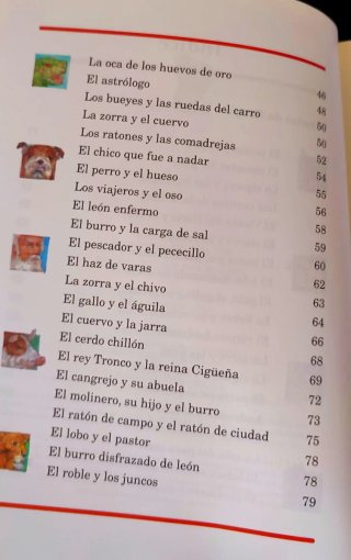 Fábulas de Esopo Vicens Vives