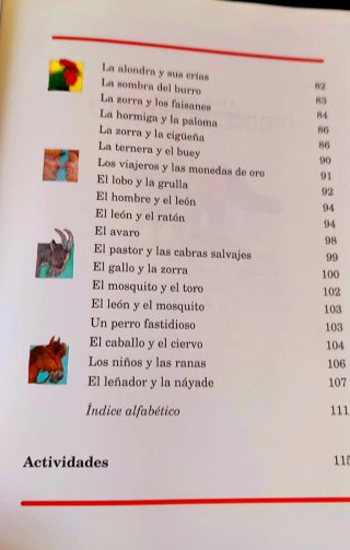 Fábulas de Esopo Vicens Vives