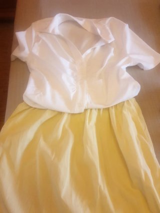 Conjunto falda y blusa verano