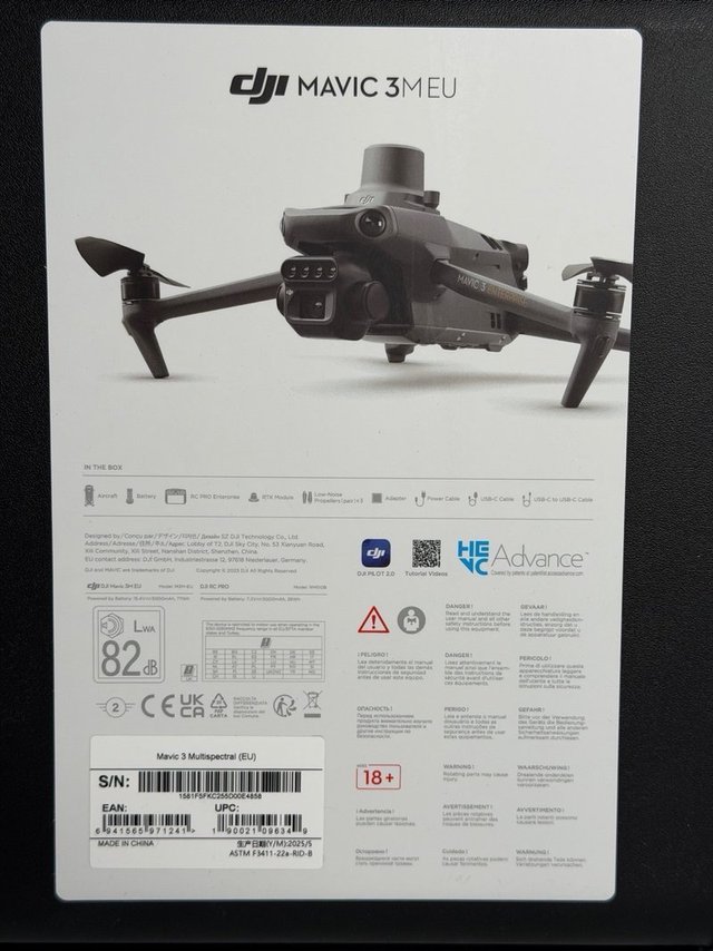 VENDIDO Mavic 3 Multispectral NUOVO