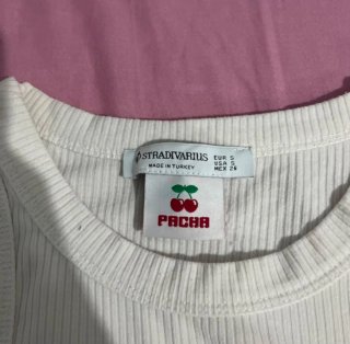 Camiseta tirantes Stradivarius Pacha S