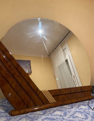Espejo Madera Decorativo Elegante