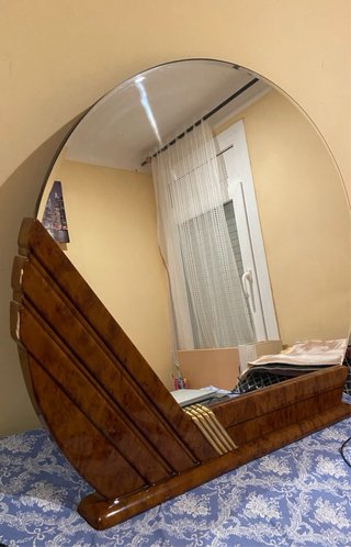 Espejo Madera Decorativo Elegante