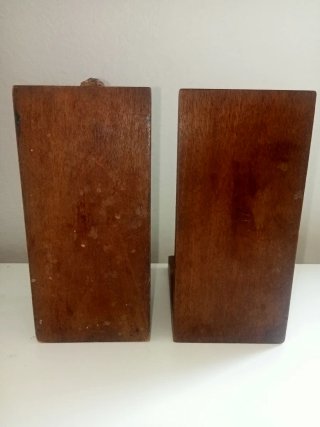 Sujetalibros Don Quijote y Sancho Panza Madera