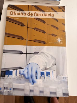 Lote de libros de grado medio farmacia y paraf