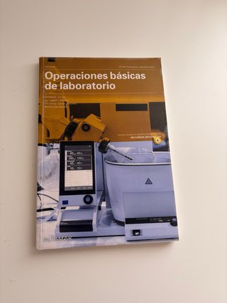 Lote de libros de grado medio farmacia y paraf