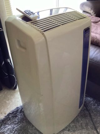 Aire Acondicionado Portátil DeLonghi Beige/Azul en