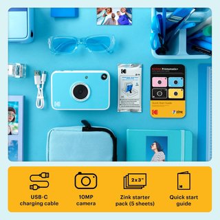 Kodak Printomatic+ cámara instantánea portátil