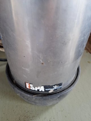 Bomba de agua ESPA sumergible