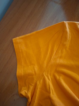 Camiseta Stradivarius Naranja Talla S