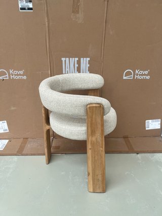 Sedie Granite Kave Home Legno Beige